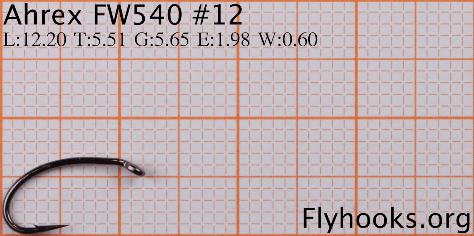 FW 540 - Curved Nymph
